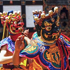 Viaje a Bután: Festival de Paro